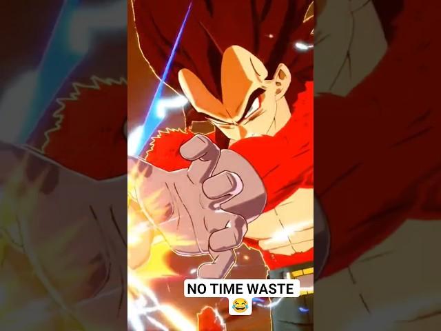 VEGETA BEING VEGETA