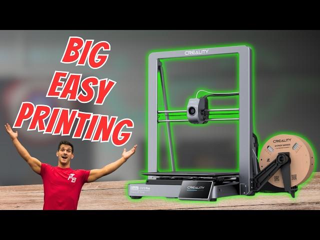 A LARGE 3D Printer...That Just Works? | Creality Ender-3 V3 PLUS