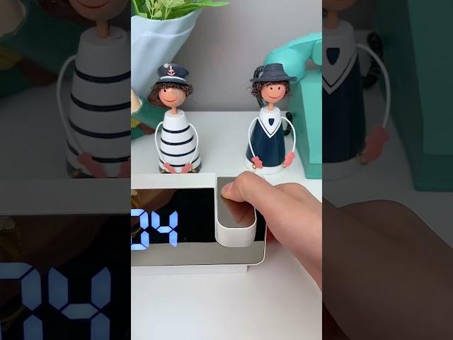 you didn't see that kind of smart clock before..this is projector clock..#shorts #technology