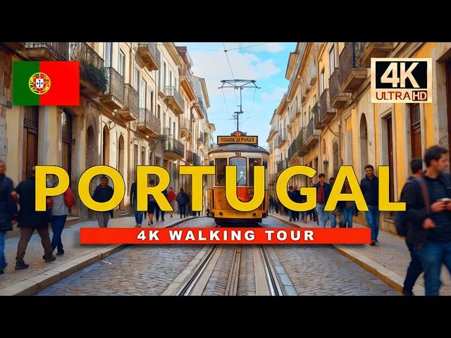 [4K] Lisbon Portugal Walk: 3-Hour Day & Night Walking Tour Through Portugal’s Beautiful Capital