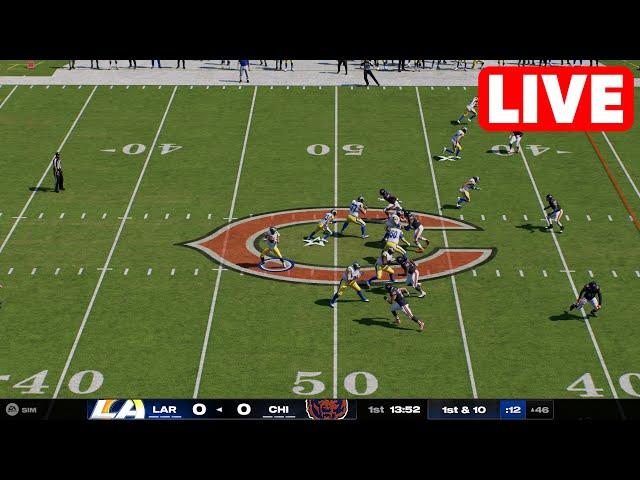 NFL LIVE Los Angeles Rams vs Chicago Bears | Week 4 NFL Full Game - 29th September 2024 NFL 25