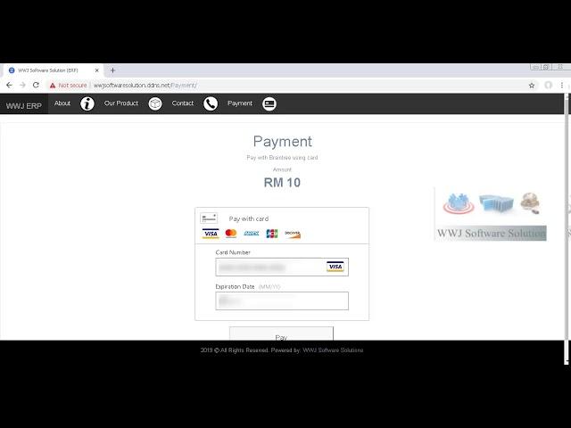 Credit Card Payment Integration