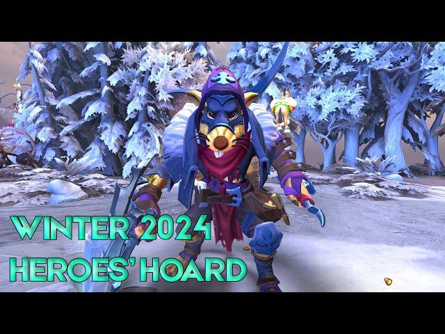 WINTER 2024 HEROES' HOARD TREASURES | DOTA2