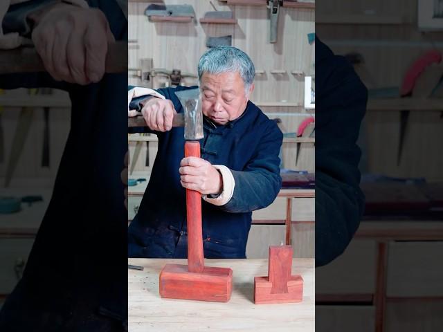 中华技艺之榫卯，鲁班椅， 木拱桥三大类经典作品呈现 #woodworking