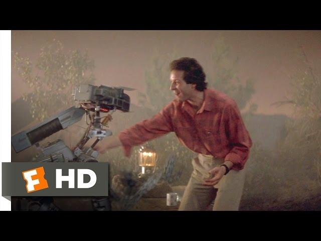 Short Circuit (7/8) Movie CLIP - Spontaneous Emotional Response (1986) HD