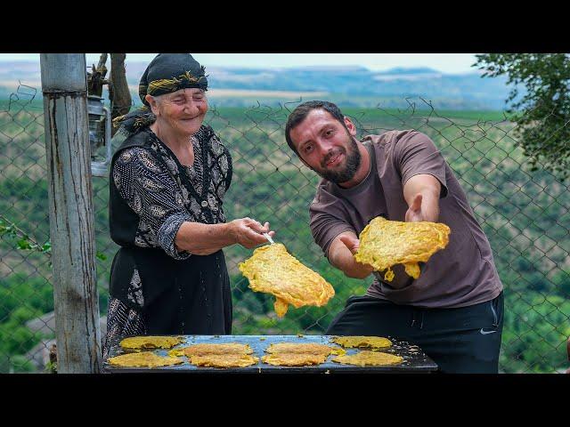 Life in a Caucasian Mountain Village: Grandma's Rustic Recipes