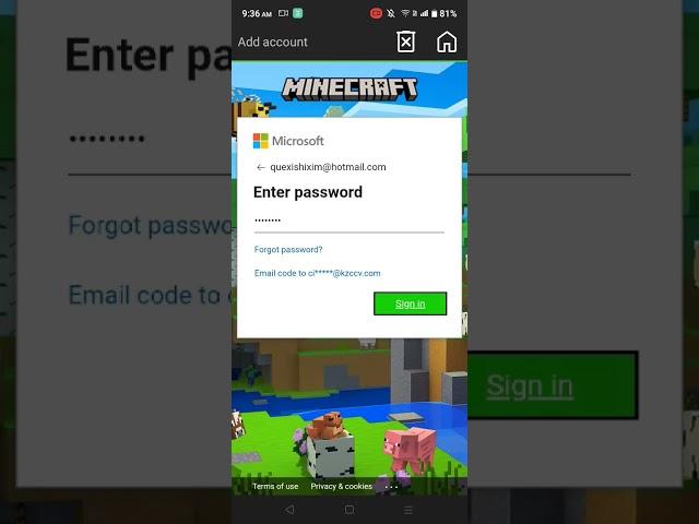 Pojavlauncher Microsoft Login || Part 2 (no password) #minecraft