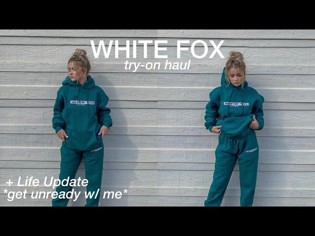 $1,000 Fall WhiteFox Try-On Haul & Life Update *get unready with me*