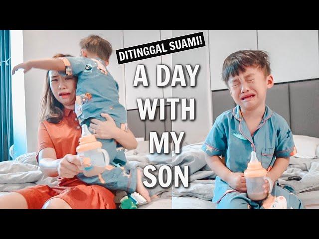 24 HOURS WITH MY SON | LIFE AS A YOUNG MOM