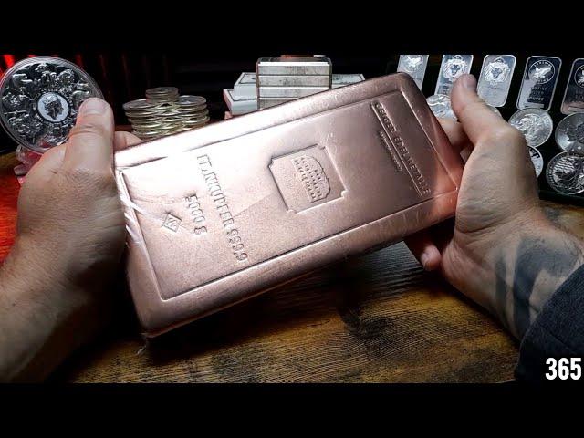 Huge 5kg Copper Bullion Bar! | Good Investment?