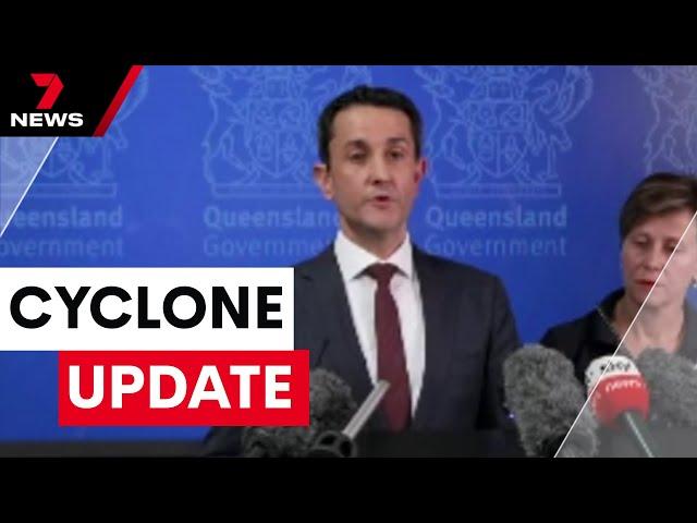 Cyclone Alfred now expected to hit Queensland on Saturday | 7NEWS