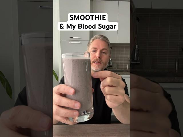 Smoothie and my blood sugar. ￼#bloodsugar #glucoselevels #insulinresistant1 #smoothie