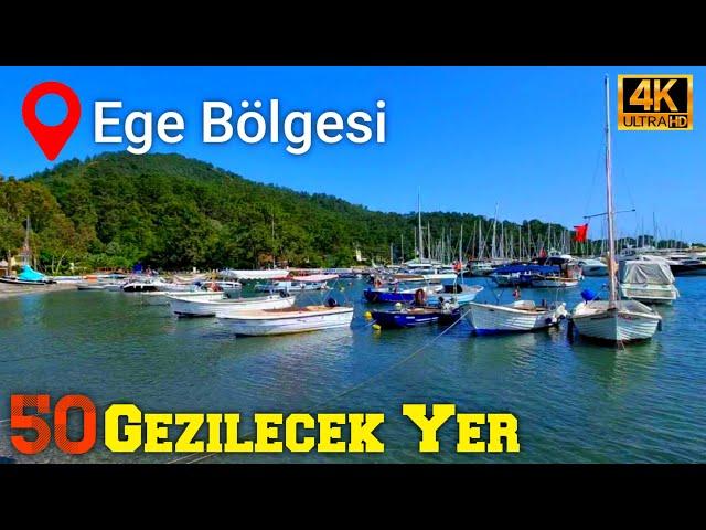 Top 50 Places You Must Visit in The Aegean Region of Turkey -  Izmir, Muğla, Balıkesir, Denizli...