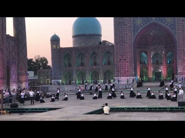 Uzbekistan historical Registan music festival