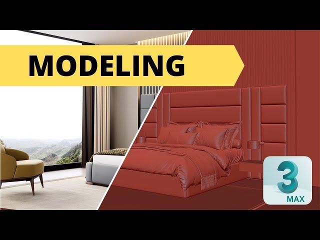 3Ds Max  I  Interior Modeling  I UPDATE