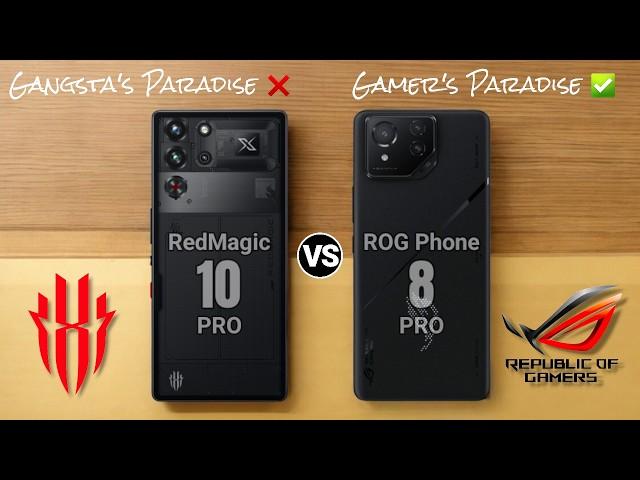 Red Magic 10 Pro vs ROG Phone 8 Pro specs review