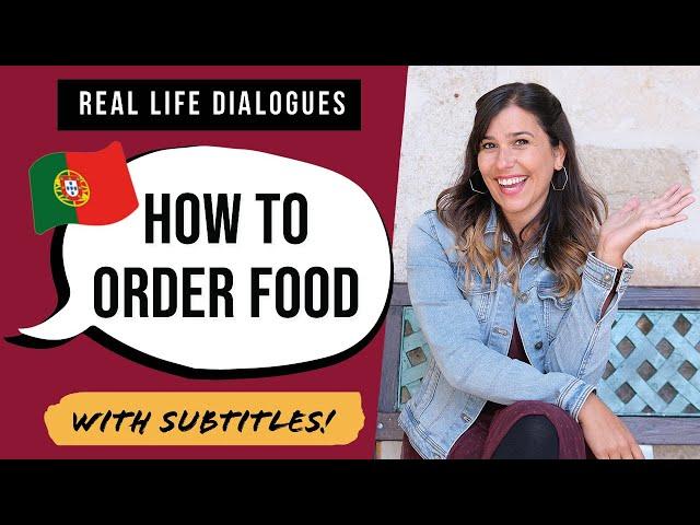 European Portuguese | Practical Tips! How to Order Food