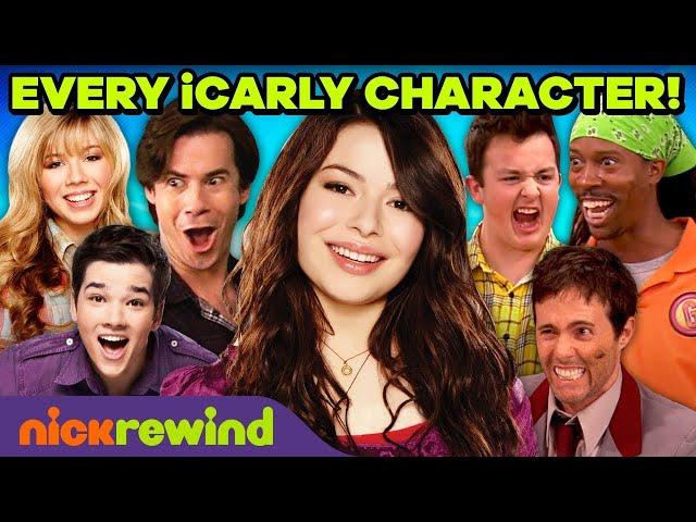 EVERY iCarly Character Ever! ⭐️ | NickRewind