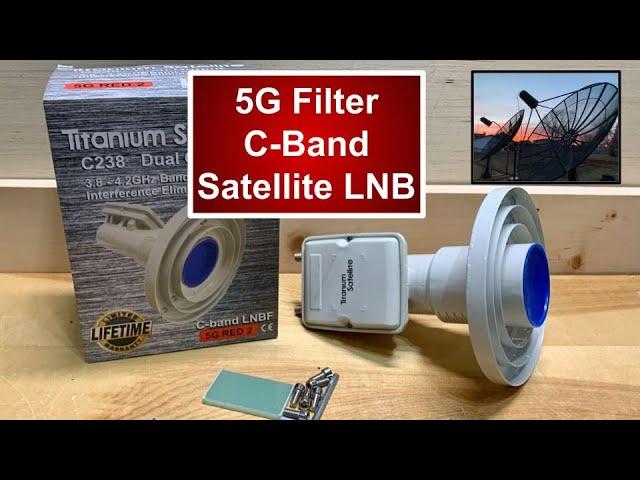 C Band Satellite LNB with 5G Filter