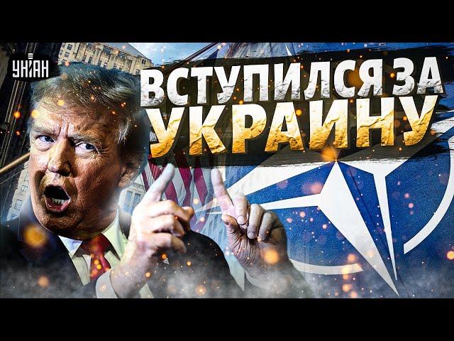 Свершилось! Трамп вступился за Украину и выдвинул требование НАТО