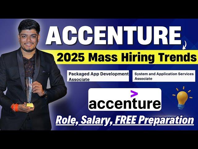 Accenture 2025 Mass Hiring Timelines | FREE PDF Materials | Start Advanced Prep | PADA, SASA Hiring