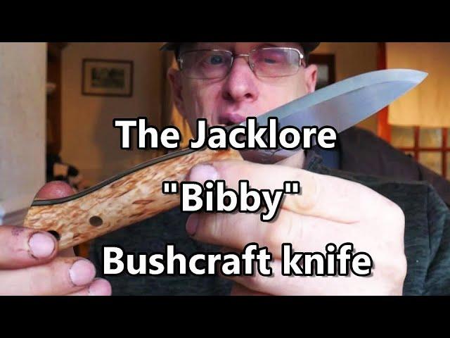 A new Bushcraft knife. The "Bibby" Bushcraft knife. Jacklore England