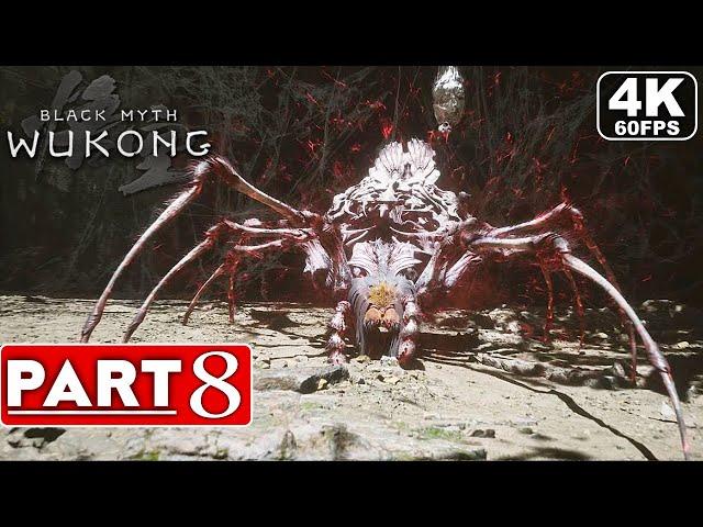 BLACK MYTH WUKONG Gameplay Walkthrough Part 8 [4K 60FPS PC ULTRA] - No Commentary (FULL GAME)