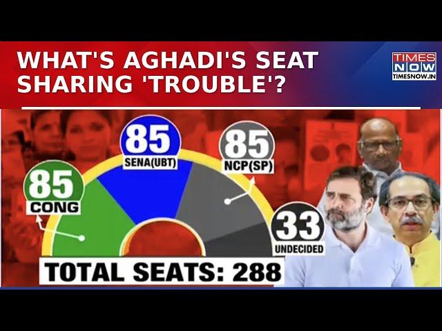 Tremors Within MVA Over Seat Sharing, Rahul Upset Over Poor Negotiation; Cong Now Eyes 110 Seats