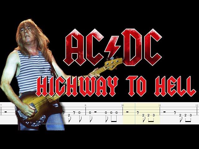 AC/DC - Highway to Hell (Bass Tabs) By Chami's Bass