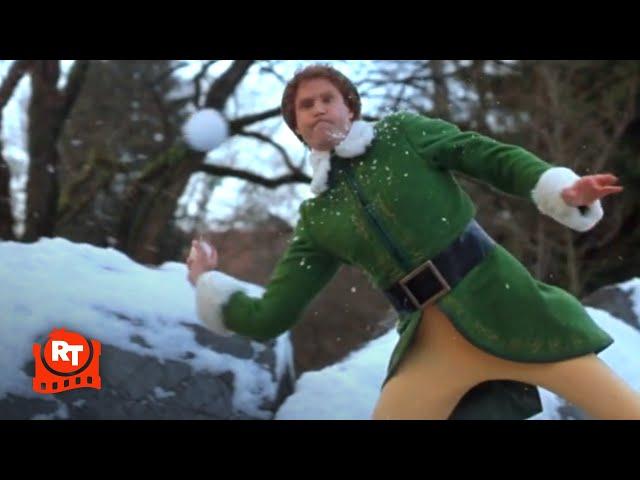 Elf (2003) - The Snowball Fight Scene | Movieclips