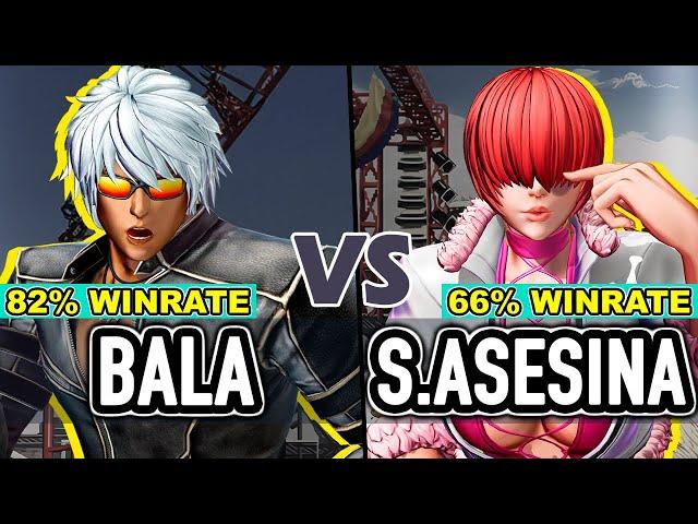 KOF XV ▰ Bala (K'/Ángel/Iori) vs Shermie Asesina (Shermie/Athena/Leona)