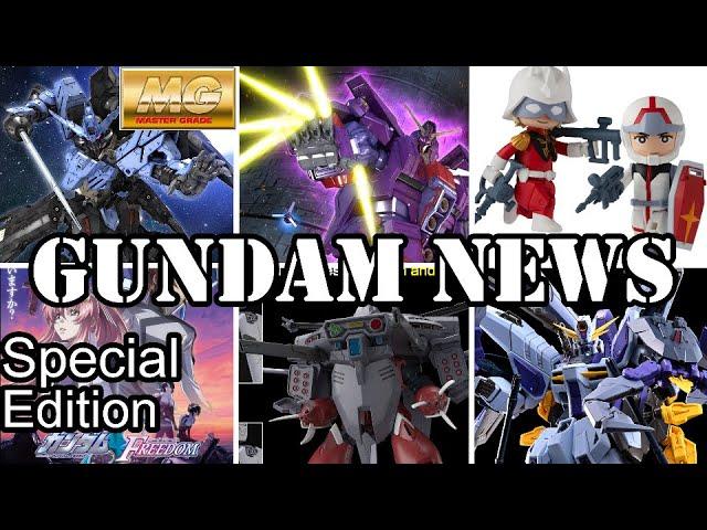 New Gunpla Announcements, GB4 Released, Freedom Revival, Murrue Perfume, And More [Gundam News]