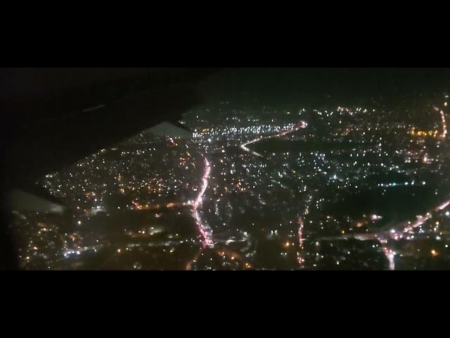 Perfect Landing at Rajabhoj Bhopal Airport # Nightview