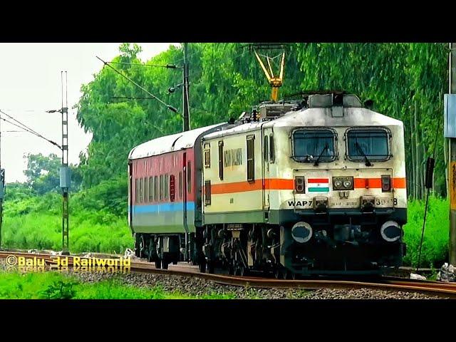 130KMPH OMS OSCILLATION MONITORING CAR (Oscillation Monitoring System) LHB | IR.Balu 3d Railworld