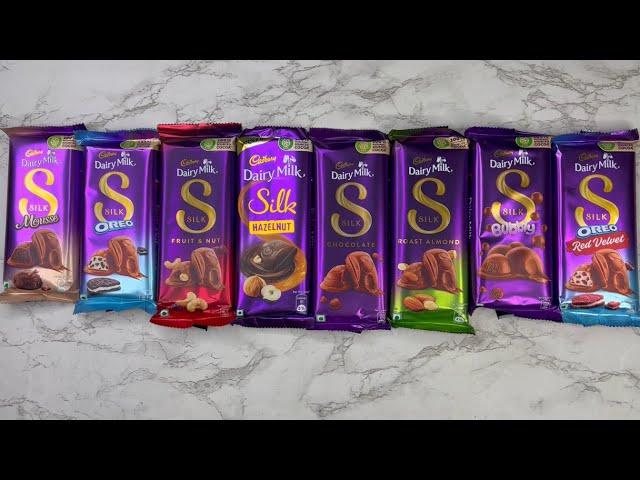 CADBURY DAIRY MILK SILK UNBOXING l ALL CADBURY DAIRY MILK SILK FLAVOURS - WHICH IS THE BEST?