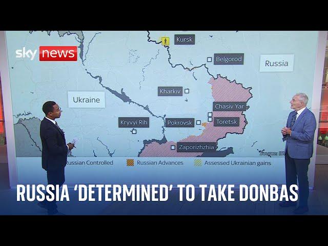 Russia ’determined to take key Donbas cities before winter' | Professor Michael Clarke