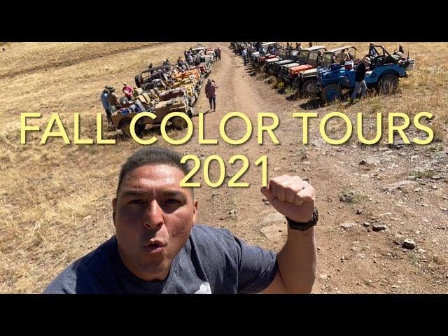 International Flat Fender Club 2021 Colorado Fall Color Tour - Vintage Willys Jeep