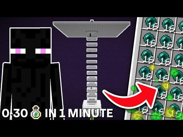 Minecraft Enderman XP Farm 1.21+ - BEST DESIGN