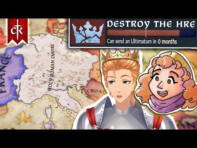 I Will Destroy the Holy Roman Empire - CK3 Multiplayer ft. Quarbit