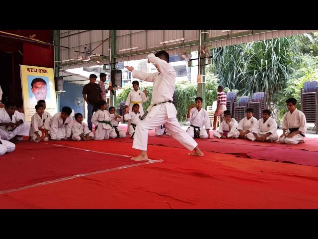 Kata Heian Yondhan by Japanese Karate Master Shihan Takuya Makita (JKS)