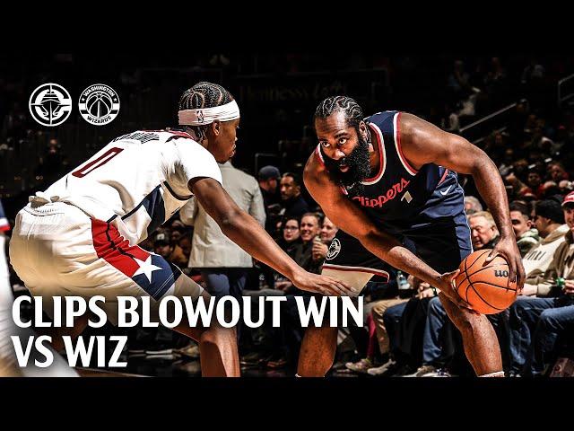 Clippers Dominate Wizards Highlights | LA Clippers