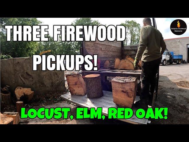 THREE FIREWOOD PICKUPS!