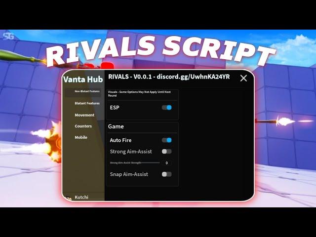 Venta Hub Rivals Script - v.0.0.1 Showcase Mobile NO KEY