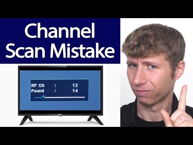 Use a TV Antenna? Don’t Run a Channel Scan in This Situation