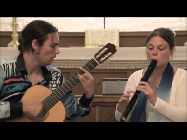 Duo NIHZ - Khosidl (Trad.) and Love Song (Theo Willemze) live at Hans Egedes Kirke, Copenhagen