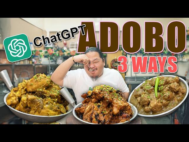 CHATGPT ADOBO 3 WAYS | Ninong Ry