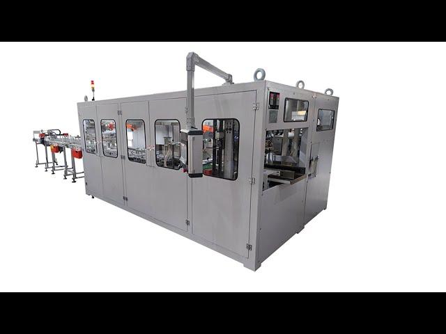 High speed automatic 48 rolls toilet paper bundle packing machine