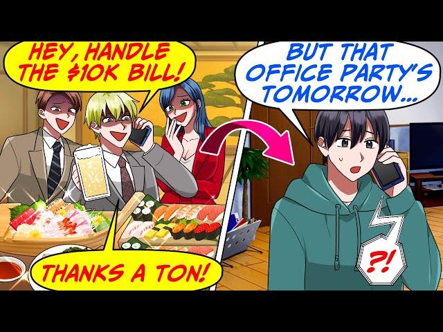 My Coworkers Tried to Pin the $10K Bill for the Company Drinks on Me, But…[RomCom Manga Dub]