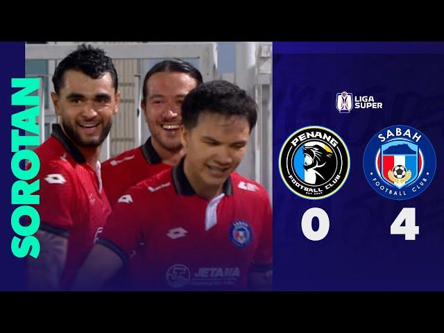 Penang FC 0-4 Sabah FC | Sorotan Perlawanan Liga Super 2024/25