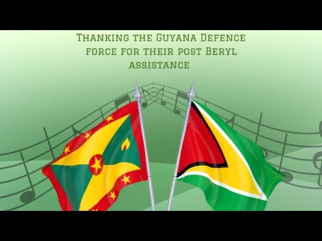 Saying thanks to the Guyana Defence Force